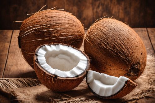 有機食物食品椰肉可口果實椰子攝影圖圖片 攝影圖 下載至來源處